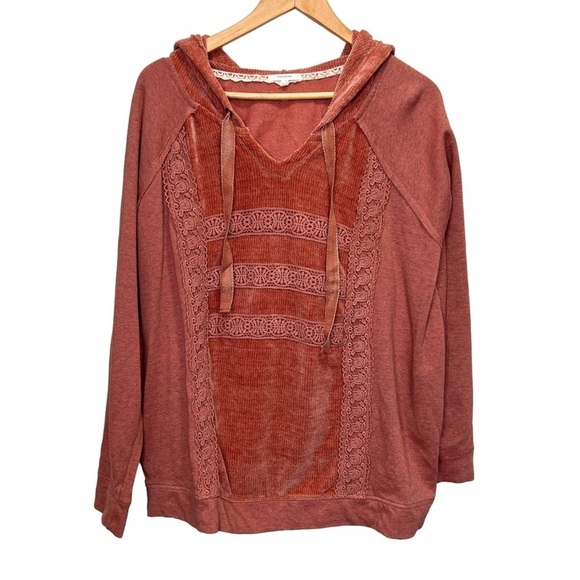 Maurice’s Chenille Mix Hoodie Size 2x - Picture 2 of 12